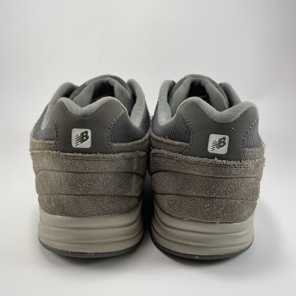 New Balance 877 Walking Shoes Mens Size 10.5 Extra Wide EEEE Gray Suede Lace Up - Picture 4 of 9